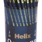 Helix Oxford Pencils HB Rubber Tipped Tub from Harrisons Direct