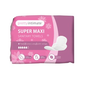 Pretty Intimate Sanitary Towels Super 8's from Harrisons Direct