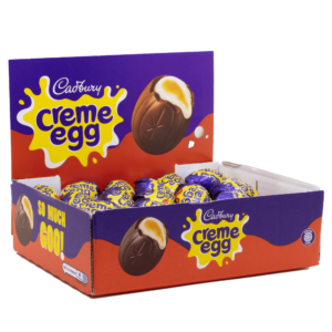 Cadbury Crème Egg 40g CDU from Harrisons Direct