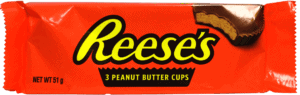 A packet of Reese’s Peanut Butter Cups from Harrisons Direct