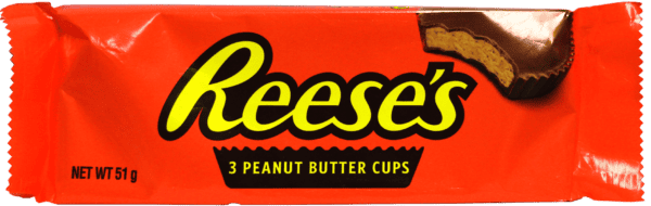 A packet of Reese’s Peanut Butter Cups from Harrisons Direct