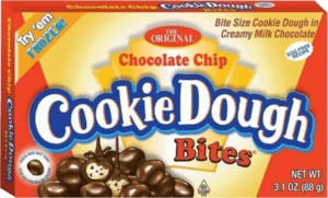 A box of Cookie Dough Bites The Original Chocolate Chip from Harrisons Direct