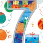 Wholesale Birthday Card Age 7 Boy - Word Play By Simon Elvin from Harrisons Direct