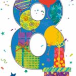 Wholesale Birthday Card Age 8 Boy - Word Play By Simon Elvin from Harrisons Direct