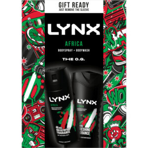 Lynx Africa Duo Gift Set from Harrisons Direct