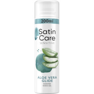 Gillette Satin Care Sensitive Skin Shave Gel for Women 200ml from Harrisons Direct
