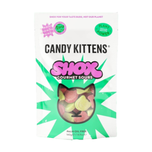 Candy Kittens Shox Strawberry Apple 140g from Harrisons Direct