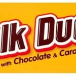 A box of Hershey’s Milk Duds from Harrisons Direct