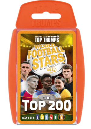 Top Trumps Specials World Football Stars Top 200 from Harrisons Direct