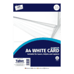 Just Stationery A4 White Card 30 Sheets from Harrisons Direct