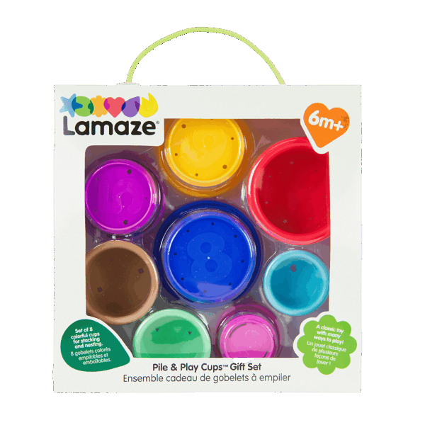 Lamaze Pile & Play Cups from Harrisons Direct