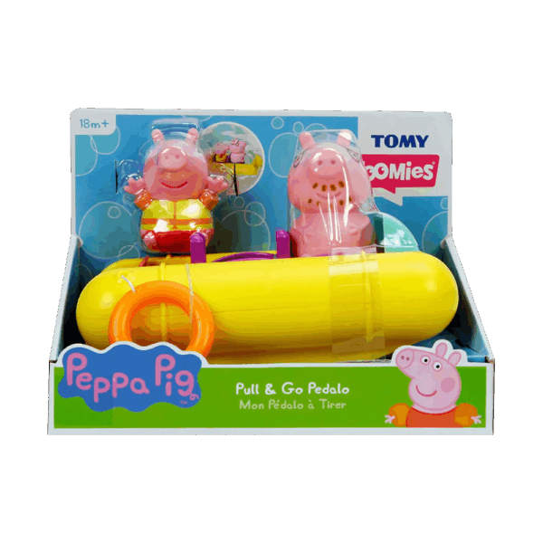 TOMY Toomies Peppa Pull & Go Pedalo from Harrisons Direct