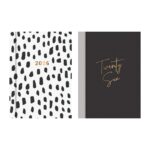 Wholesale 2026 Diary Pocket Week To View Monochrome from Harrisons Direct