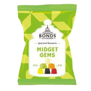 Bonds Sweetshop Favourites Midget Gems Sweet Shop 130g from Harrisons Direct