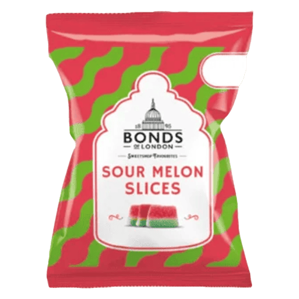 Bonds Sweetshop Melon Slices 130g from Harrisons Direct