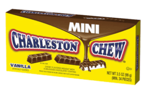 A box of Charleston Mini Chew from Harrisons Direct