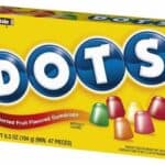 A box of Original Dots from Harrisons Direct