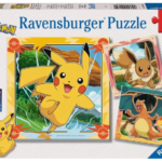 Ravensburger Pokemon 3 x 49 Piece Jigsaw Puzzle from Harrisons Direct