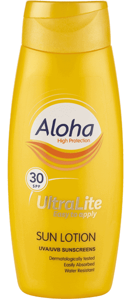 Aloha Sun Lotion SPF 30 250ml Bottle