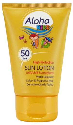 Aloha Sun Lotion SPF 50 Kids Pocket Pack 50ml