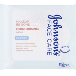 Wholesale Johnson's Facial Cleansing Wipes 25's - Moisturising