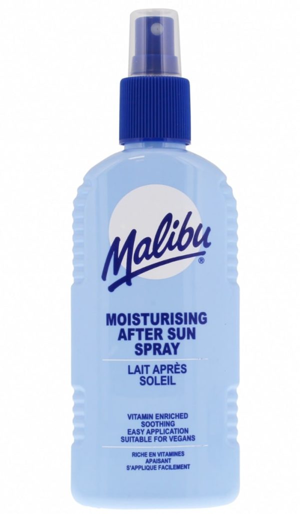 Malibu After Sun Spray 200ml Bottle