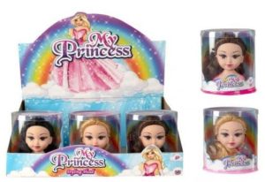 My Princess Styling Head display box and individual toys from Harrisons Direct