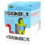 A box of StikBot Assorted CDU available from Harrisons Direct A StikBot in its packaging from Harrisons Direct