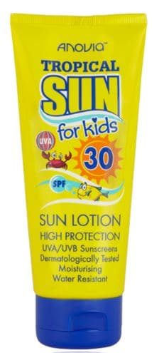 Anovia Tropical Sun SPF30 Kids 65ml Tube