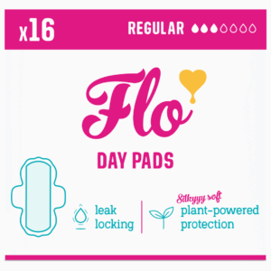 FLO Bamboo Pads with Wings, Day Pads 16's from Harrisons Direct