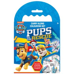 Paw Patrol Carry Along Colouring Set from Harrisons Direct