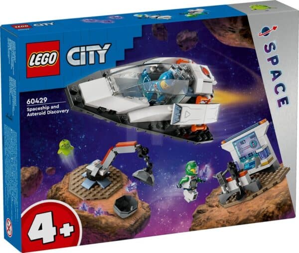 LEGO City Space 60429 Spaceship and Asteroid Discovery from Harrisons Direct