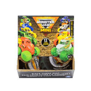 Monster Jam Mini Blindbags CDU from Harrisons Direct