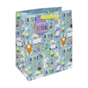 Easter Gift Bag Large Cute Characters from Harrisons Direct