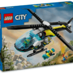 LEGO City Great Vehicles 60405 Emergency Rescue Helicopter from Harrisons Direct