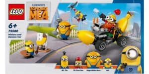 LEGO Despicable Me 75580 Minions Banana Car from Harrisons Direct