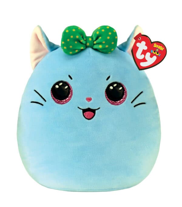 TY Squishy Beanie Kirra Cat Approximately 10" from Harrisons Direct