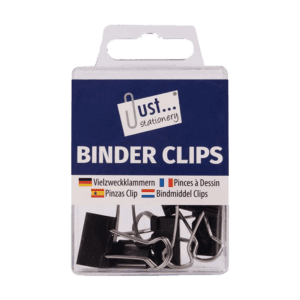 Just Stationery Binder Clips from Harrisons Direct