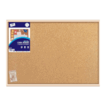 Just Stationery Cork Board 300mm x 450mm from Harrisons Direct