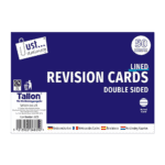 Just Stationery Double Sided Revision Cards - 50's from Harrisons Direct