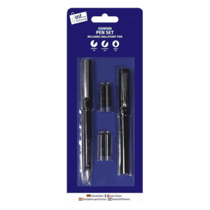 Just Stationery Fountain Pen & Ballpoint Pen Set from Harrisons Direct