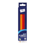 Just Stationery HB Pencils With Erasers 12 Pack from Harrisons Direct