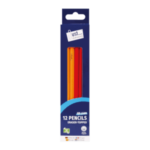 Just Stationery HB Pencils With Erasers 12 Pack from Harrisons Direct