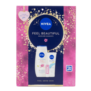 Nivea Feel Beautiful Skincare Gift Set from Harrisons Direct