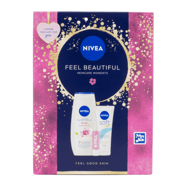 Nivea Feel Beautiful Skincare Gift Set from Harrisons Direct