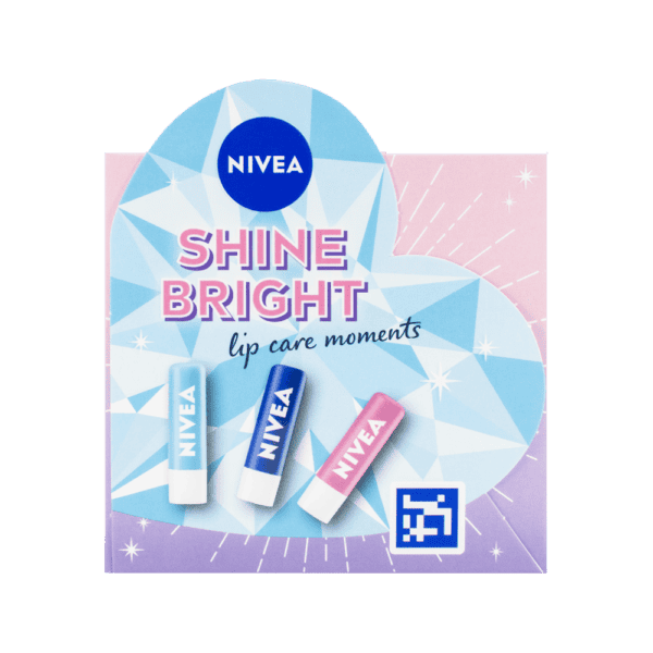 Nivea Shine Bright Lipcare Gift Set from Harrisons Direct