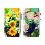 2026 Diary & Pen Slim Floral Week To View from Harrisons Direct