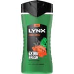 Lynx shower gel jungle fresh 225ml bottle from Harrisons Direct