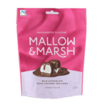 Mallow & Marsh Coconut Marshmallows Coated in Milk Chocolate 100g bag from Harrisons Direct