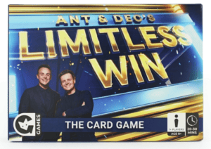 Ant and Decs Limitless Win Card Game from Harrisons Direct